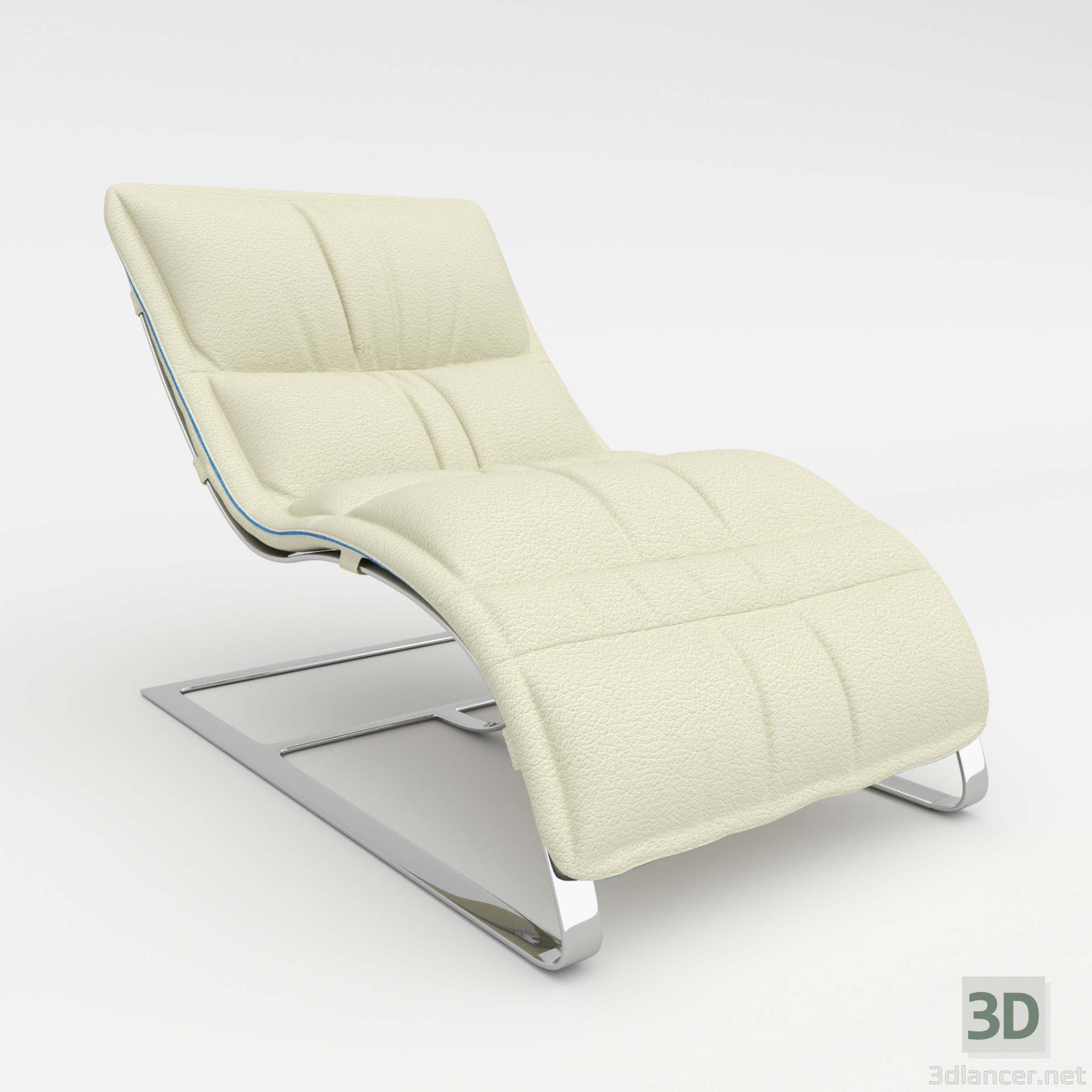 3d model Armchair Lounge 27382