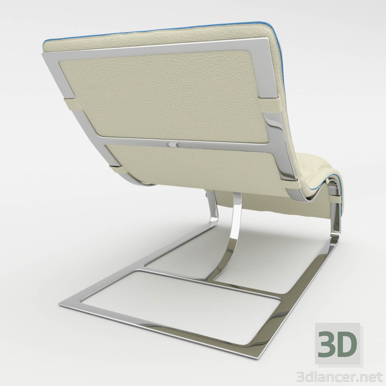 3d model Armchair Lounge 27382