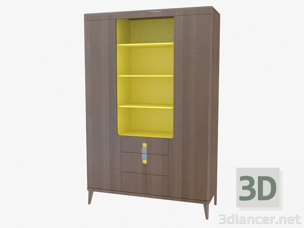 3d model Bookcase art. 08270103 (1260х448хh1908 mm) - preview