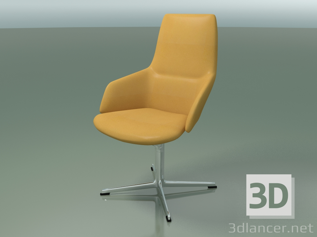 3D modeli 4 destekli sandalye ofisi 1926 - önizleme