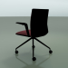 3D modeli Sandalye 4807 (4 tekerlek, ön kaplamalı - kumaş, V39) - önizleme