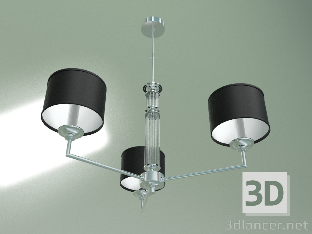 modello 3D Lampadario ARTU ART-ZW-3 (NA) - anteprima