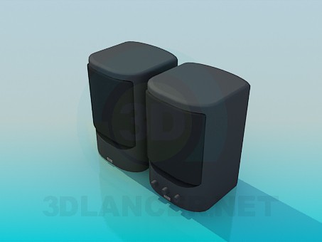 modelo 3D Altavoces - escuchar modelo 3D Altavoces - escuchar