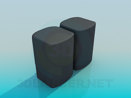 modelo 3D Altavoces - escuchar modelo 3D Altavoces - escuchar