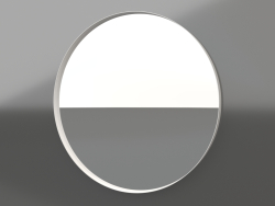 Miroir rond 80 cm, coloris blanc (RM0208W)