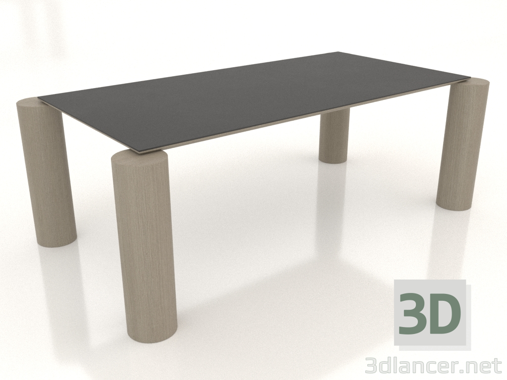 3d model Dining table Laguna 2200x1200x750 mm - preview 3d model Dining table Laguna 2200x1200x750 mm - preview