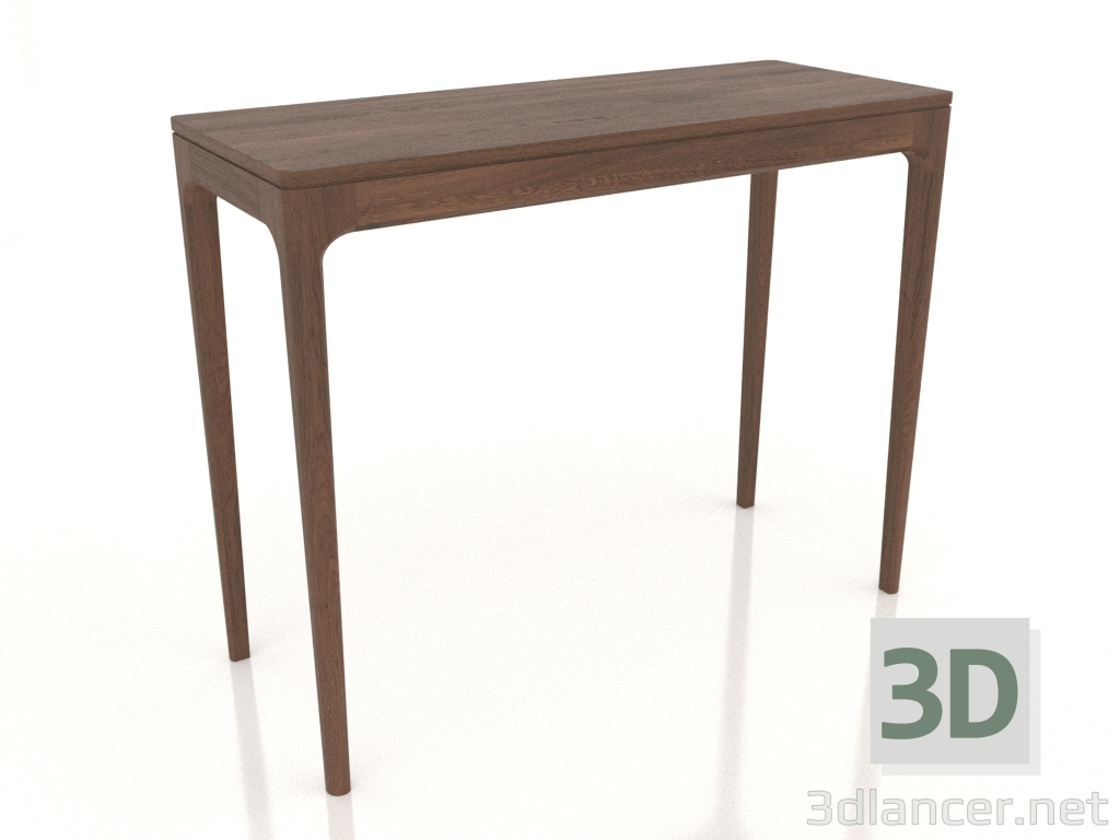 3D Modell Konsolentisch FARGO 1000x400x800 mm (Tabak-Eiche) - Vorschau