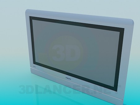 3d модель Телевизор PHILIPS – превью 3d модель Телевизор PHILIPS – превью