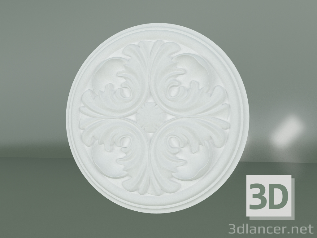 modèle 3D Élément de décoration en stuc ED066 - preview