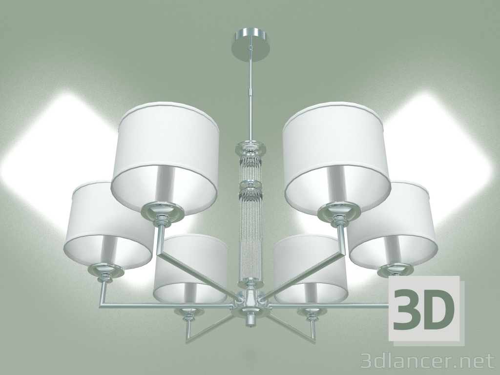 modello 3D Lampadario ARTU ART-ZW-6 (NA) - anteprima