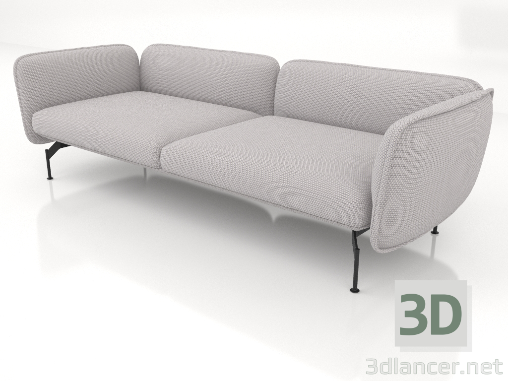 3D Modell 2,5-Sitzer-Sofa - Vorschau