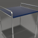 3d model Coffee table 76 with an aluminum tabletop (Night blue) - preview
