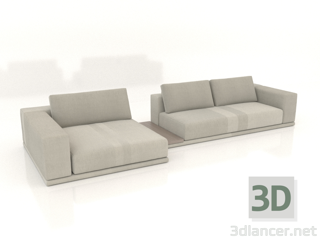 3d model Sofa Leggero - preview 3d model Sofa Leggero - preview