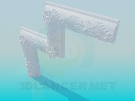 3d model Corner units - preview 3d model Corner units - preview