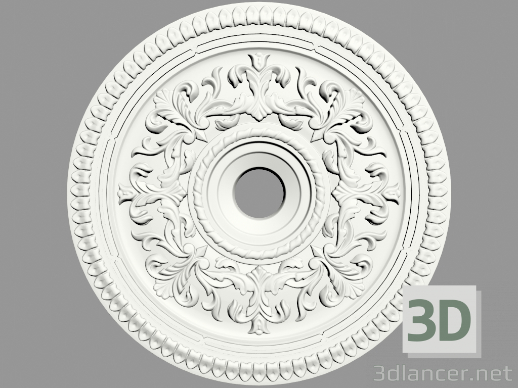 3d model Ceiling outlet (P125) - preview