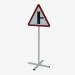 3D modeli Yol kavşağı işareti (385) - önizleme
