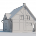 3D Kır evi modeli satın - render