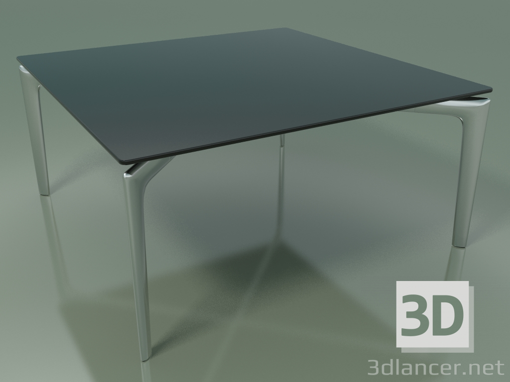 3d model Square table 6709 (H 36.5 - 77x77 cm, Smoked glass, LU1) - preview