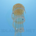 3d model High helical chandelier - preview