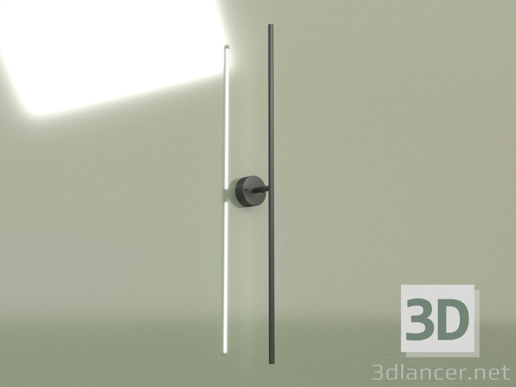 Modelo 3d Lâmpada de parede LINE 1000 26308-1 (Preto) - preview