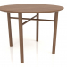 3d model Dining table DT 02 (option 1) (D=1000x750, wood brown light) - preview