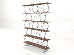 Flying Circles bookcase