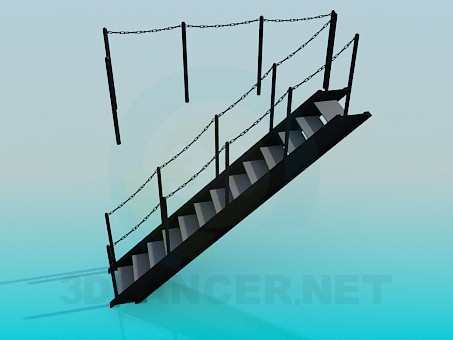 modelo 3D Escala de la nave - escuchar modelo 3D Escala de la nave - escuchar