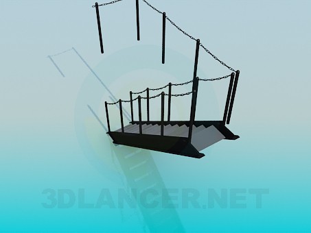 modelo 3D Escala de la nave - escuchar modelo 3D Escala de la nave - escuchar