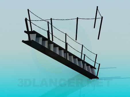 modelo 3D Escala de la nave - escuchar modelo 3D Escala de la nave - escuchar