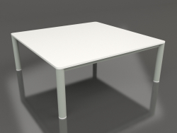 Table basse 94×94 (Gris ciment, DEKTON Zenith)
