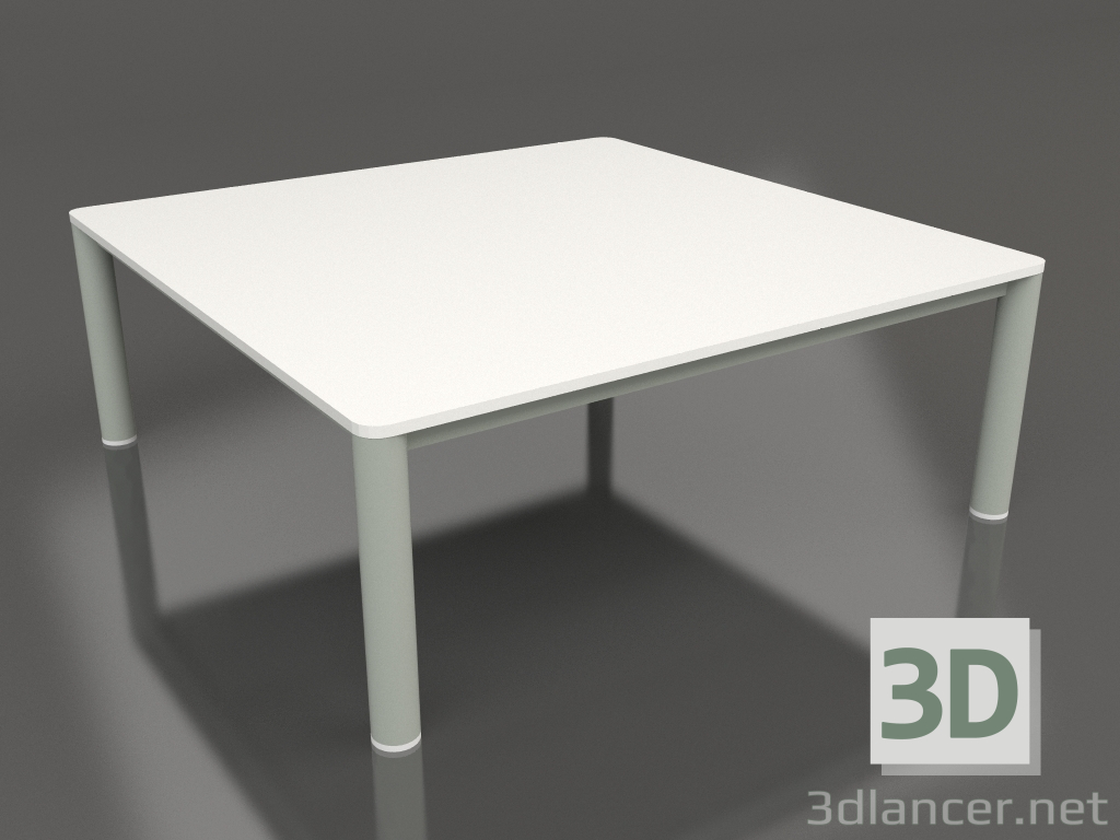 modello 3D Tavolino 94×94 (Grigio cemento, DEKTON Zenith) - anteprima