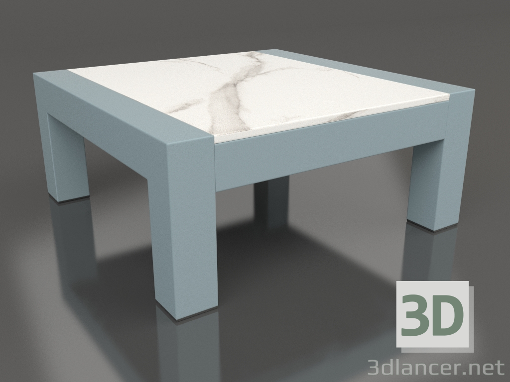 modèle 3D Table d'appoint (Bleu gris, DEKTON Aura) - preview