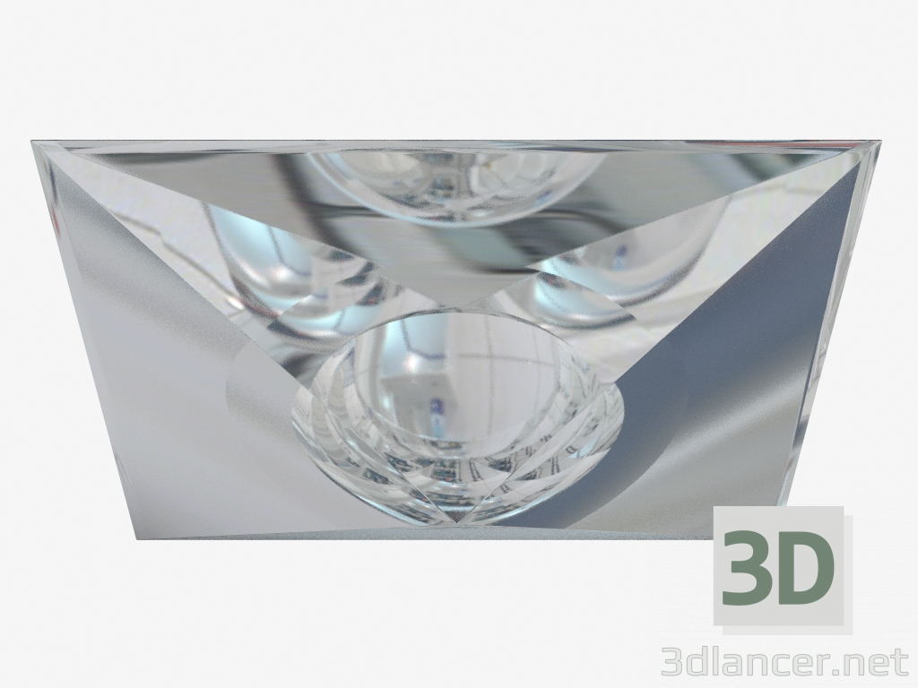 modello 3D Cvetilnik D27 F07 00 soffitto Cheope - anteprima