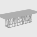 3D modeli Yemek Masası GINZA TABLO (280x110xH74) - önizleme