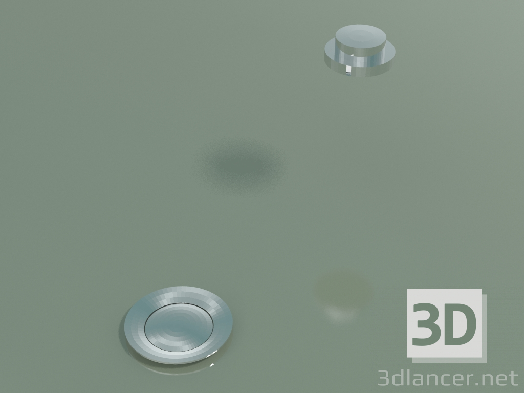 3D Modell Entwässerungsset für die Deckinstallation (10 200 970-000010) - Vorschau