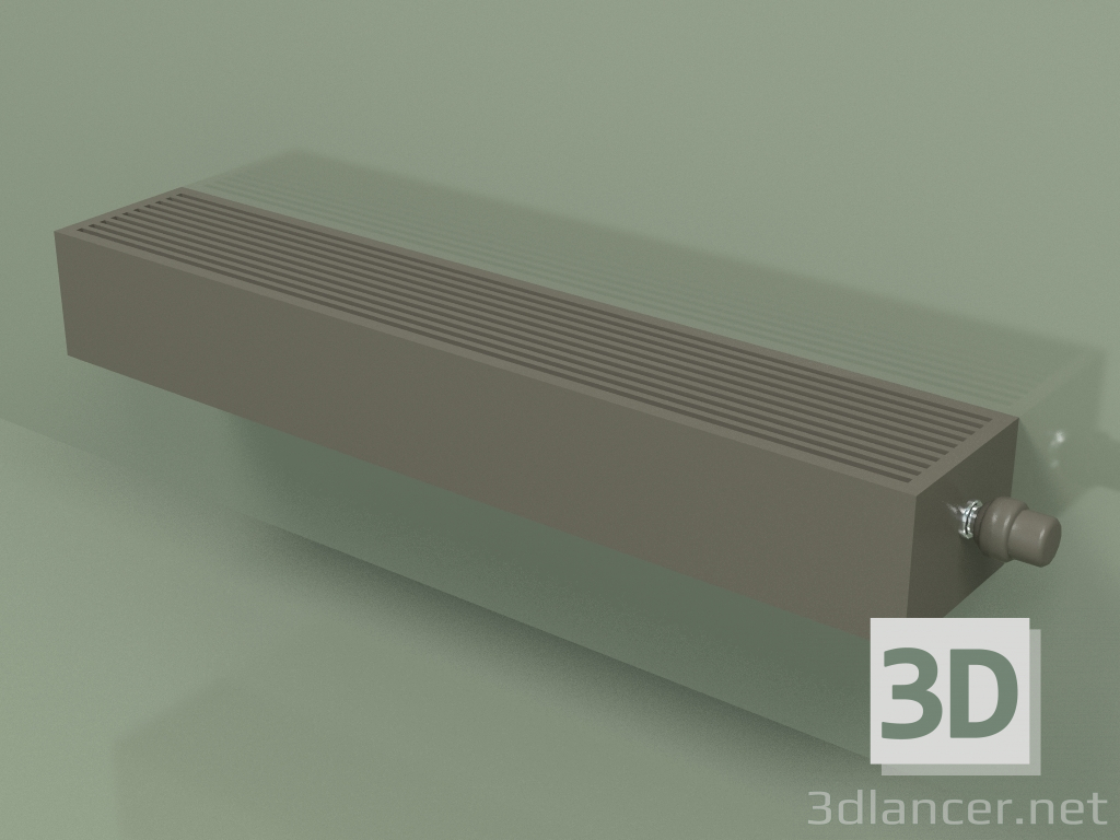 3D modeli Konvektör - Aura Slim Basic (140x1000x180, RAL 7013) - önizleme