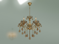 Pendant chandelier Escada 10109-5 (bronze-tinted crystal)