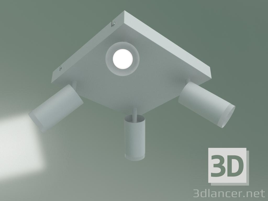 3D Modell LED-Spot Holly 20067-4 (weiß) - Vorschau