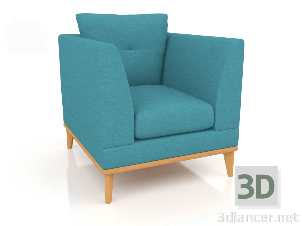 3D modeli Estar koltuk - önizleme