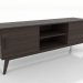 3d model Mueble de TV 1 1500 mm (nogal fresno) - vista previa