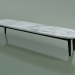 modello 3D Tavolino ovale (248 R, marmo, nero) - anteprima