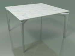 Quadratischer Tisch 6710 (H 36,5 - 60 x 60 cm, Marmor, LU1)