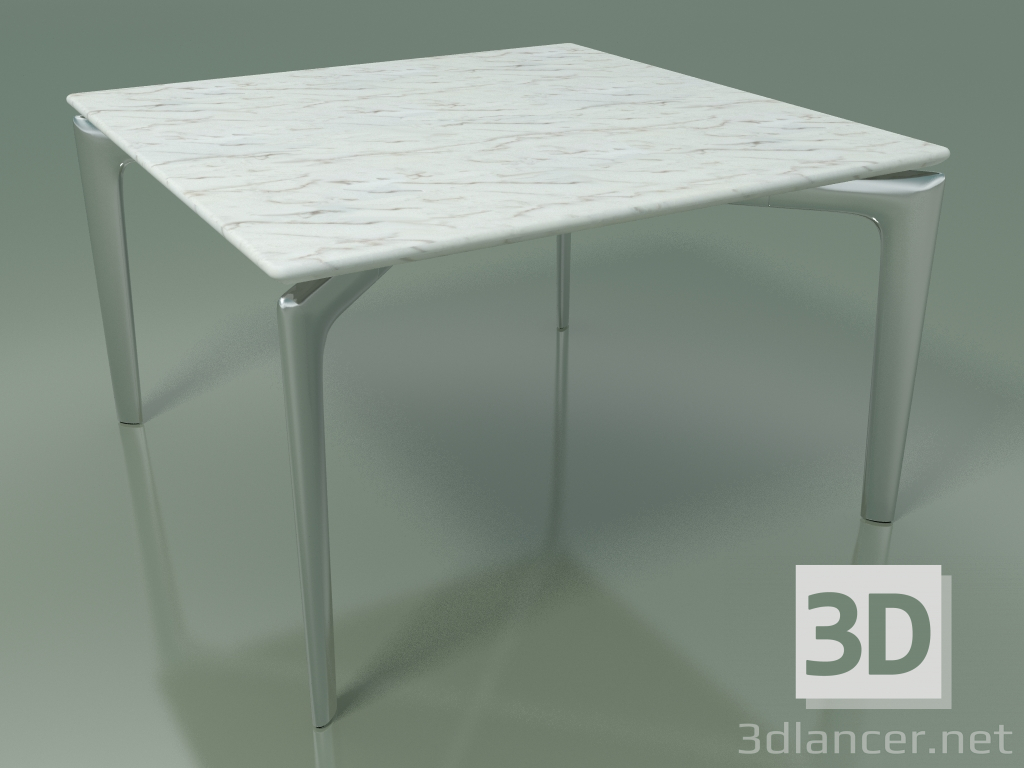 3d model Square table 6710 (H 36.5 - 60x60 cm, Marble, LU1) - preview