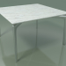 modello 3D Tavolo quadrato 6710 (H 36,5 - 60x60 cm, marmo, LU1) - anteprima