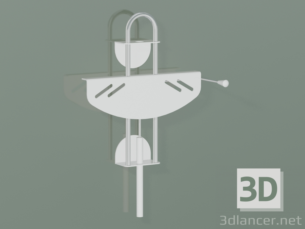 modello 3D Dispositivo sollevamento lavabo Care 1704 (GB88170401) - anteprima