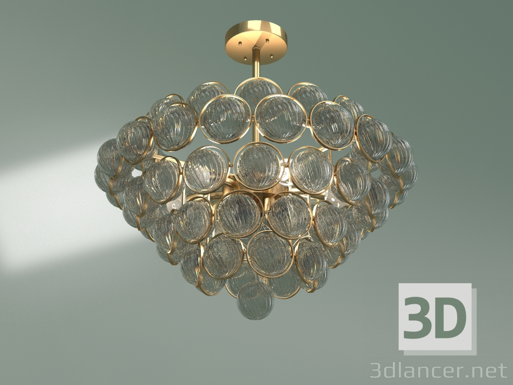 modello 3D Lampadario a soffitto 295-10 - anteprima