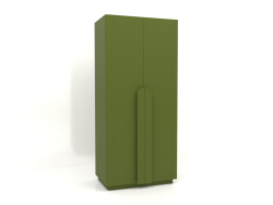 Armadio MW 04 vernice (opzione 4, 1000x650x2200, verde)
