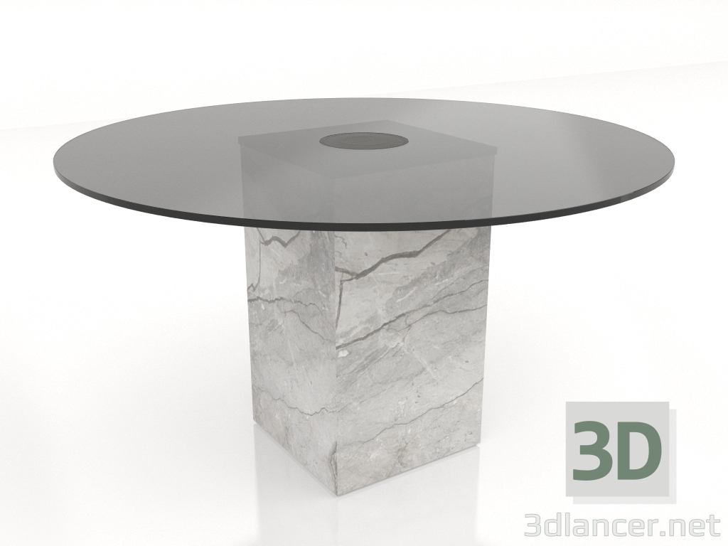 3d model Round dining table (ST744) - preview