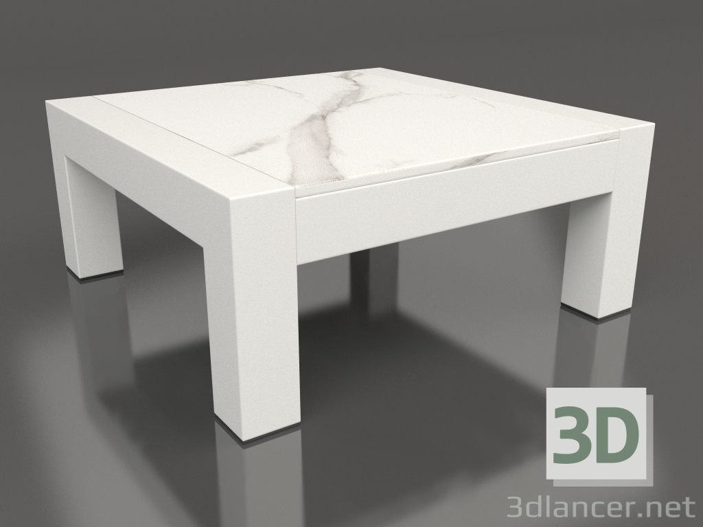 modèle 3D Table d'appoint (Gris agate, DEKTON Aura) - preview