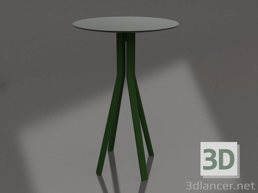 3d model Bar table (Bottle green) - preview